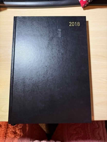 Photo of free 2018 Diary (Dunfermline KY12) #1