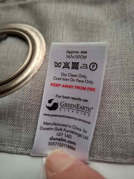 Photo of free Pair of curtains (Strelley NG8) #1
