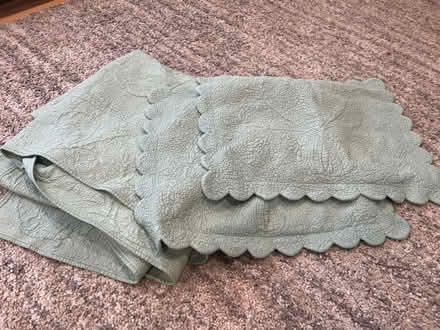 Photo of free Aqua teal queen bedcover (Kensington) #1