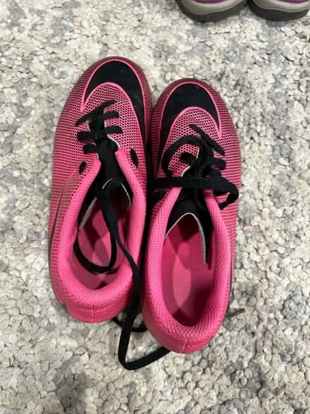 Photo of free Girls soccer cleats & shinguards (Kensington) #1