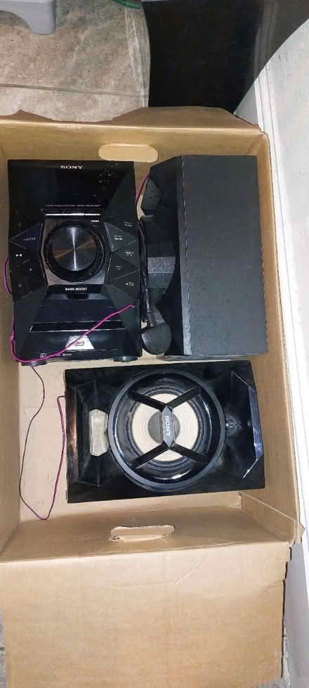 Photo of free Hi fi sony (Bignall End ST7) #1