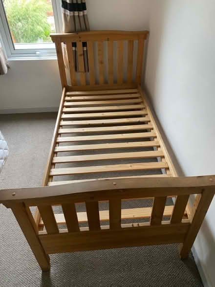 Photo of free Pine Single bed (Leckhampton) #2