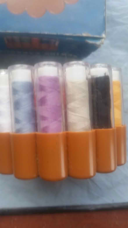 Photo of free sewing kit threads pincushion (Ann Arbor near Hillside Terr.) #3