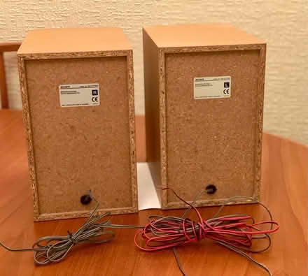 Photo of free Sony stereo speakers (Nunnery Wood WR5) #2