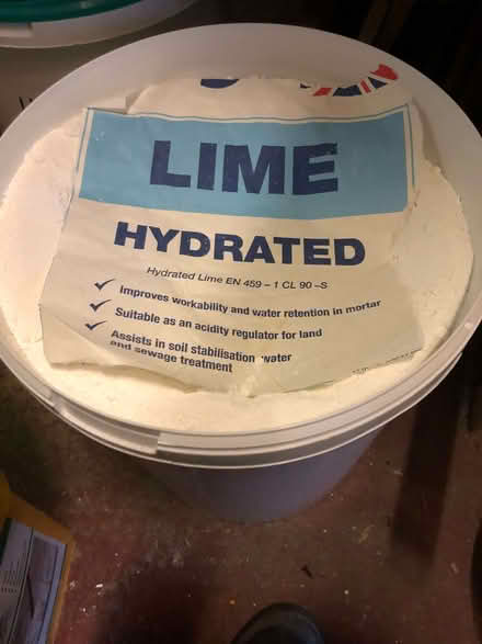 Photo of free Hydrated Lime (Dereham Rd area NR2) #1