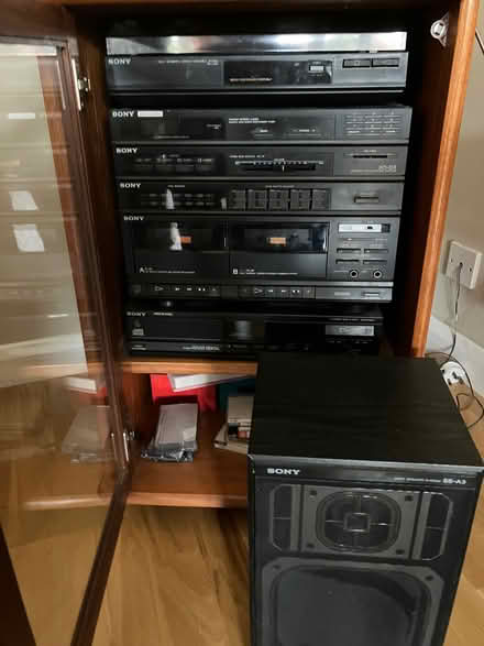 Photo of free Sony compact hi-fi stereo system (Bearwood Colledge RG41) #1