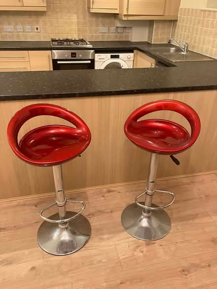 Photo of free 2 x bar stools (Borehamwood) #1