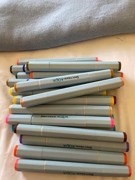 Photo of free Aqua markers (Danbury) #2
