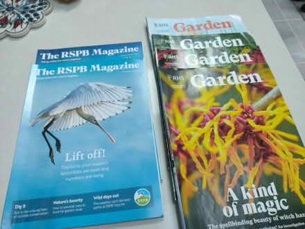 Photo of free RSPB and RHS Daren magazines (Ladywell SE13) #1