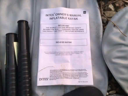 Photo of free Spares for intex inflatable kayak (Northchurch HP4) #2