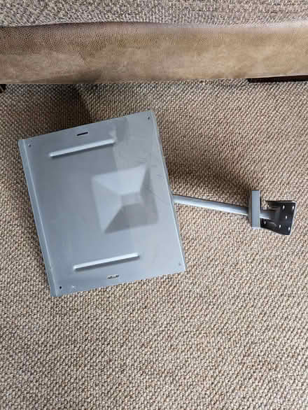 Photo of free Metal wall-mounted bracket (for TV) (Steyning, near sports centre) #1
