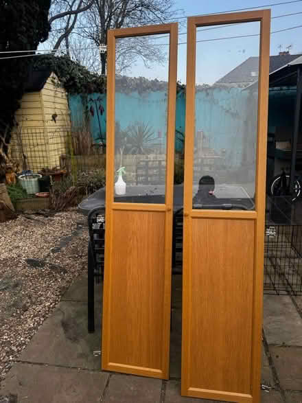 Photo of free Pair of IKEA Billy bookcase doors (Didcot OX11) #1