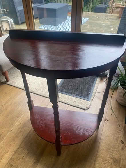 Photo of free Half moon console table (Berkhamsted HP4) #2