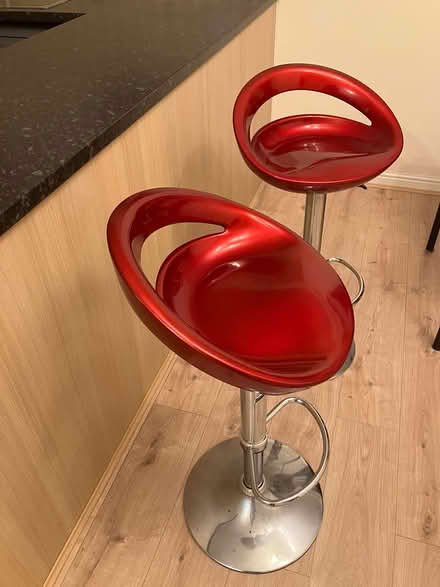 Photo of free 2 x bar stools (Borehamwood) #2