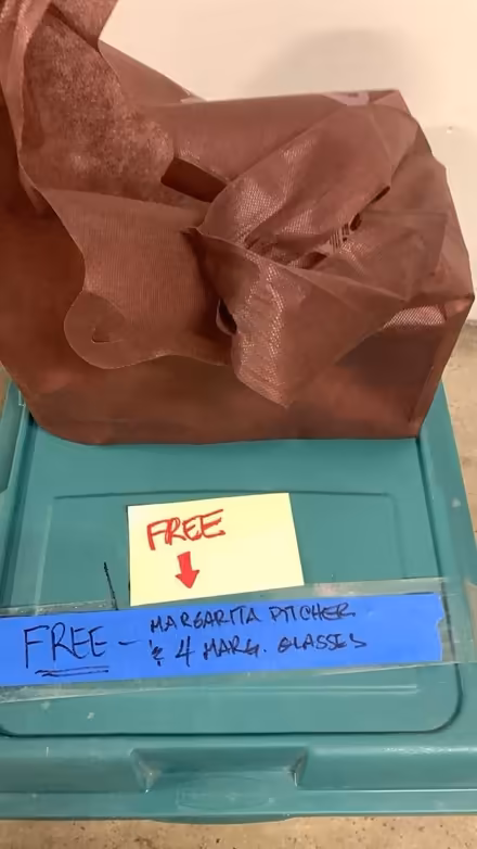 Photo of free Margarita Pitcher & 4 glasses (16 Street & First Ave Manhatta) #1