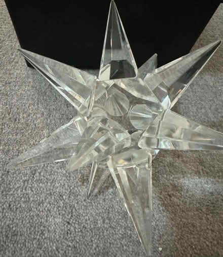 Photo of free Julian McDonald star candle holder (Burpham surrey) #2