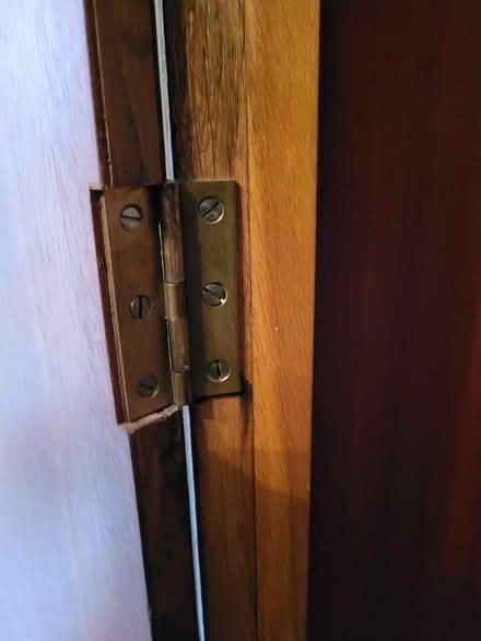 Photo of free Vintage wardrobe handles, fixtures. Or use wood to some else (Belper DE56) #3