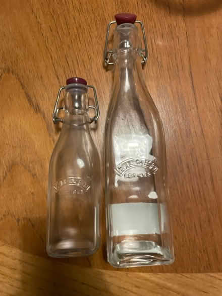 Photo of free Glass bottles with lid (L8) #1
