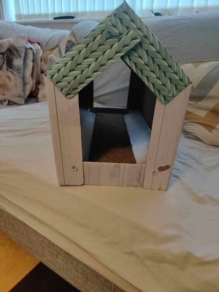 Photo of free Cardboard cat scratching house. (High Ercall TF6) #1