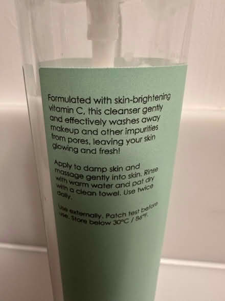 Photo of free Skin Cleanser (Derwent Road LA1) #4