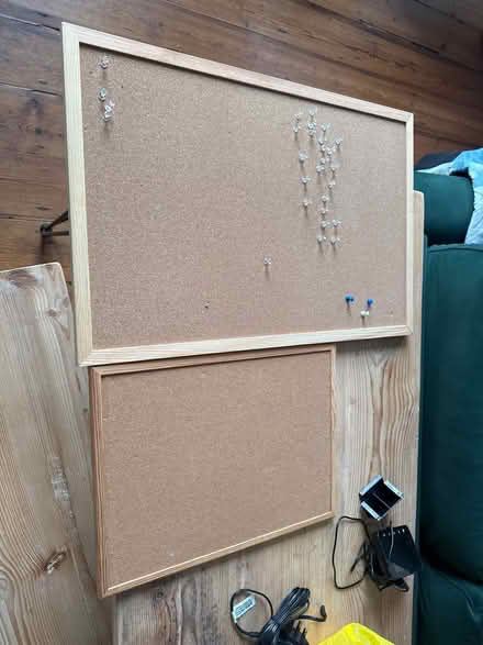 Photo of free One small one medium pinboard (SW9 6LW) #1