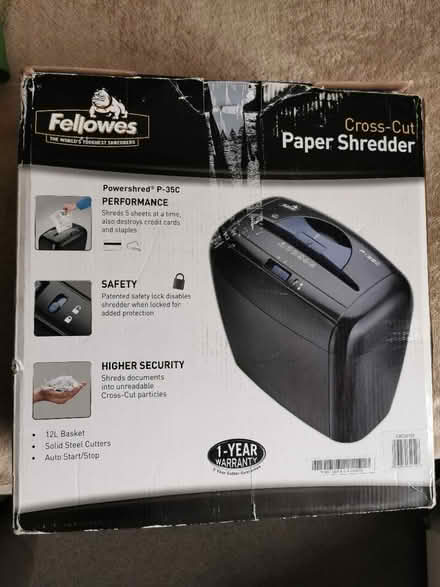 Photo of free Paper shredder (Toxteth L8) #2