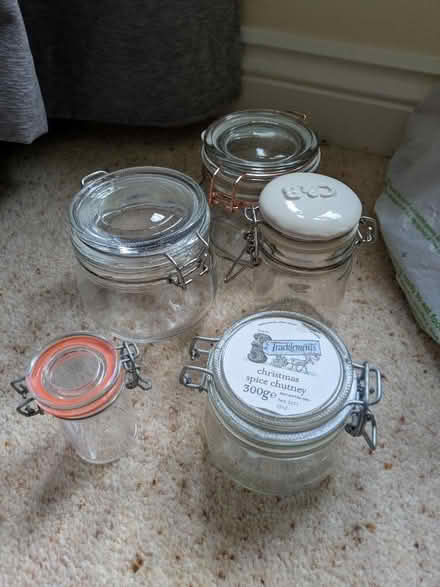 Photo of free Clip top jars (Hucclecote Meadows GL3) #1