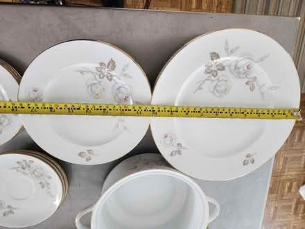 Photo of free Rose pattern China with gold rim (Bloomfield, NJ) #3