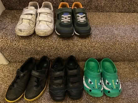 Photo of free Boys shoes size 12.5, 13, 13.5 (M25 Prestwich) #1