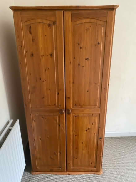 Photo of free Wooden wardrobe (Leckhampton) #1