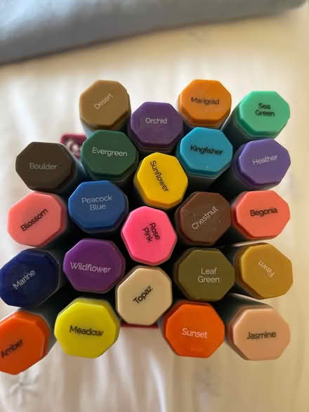 Photo of free Aqua markers (Danbury) #1