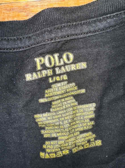 Photo of free 2 x men’s black undershirt Polo L (Clinton Hill, Brooklyn) #4