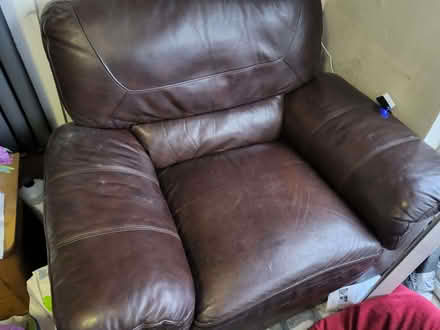 Photo of free Brown Leather seat (Chorley Moor PR7) #1
