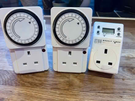 Photo of free Indoor Programmable Timer Plug Sockets (Raynes Park SW20) #1