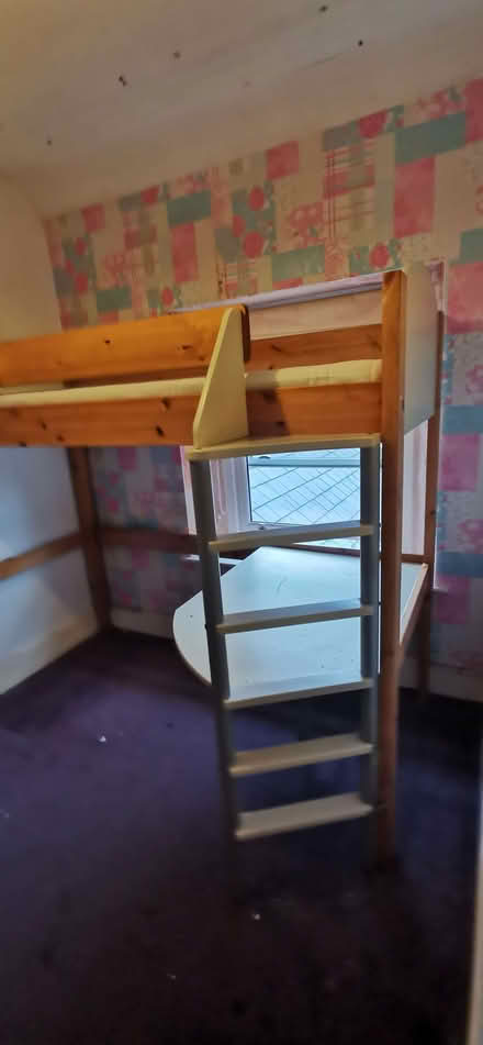 Photo of free High sleeper bed (Stratton on the Fosse BA3) #1
