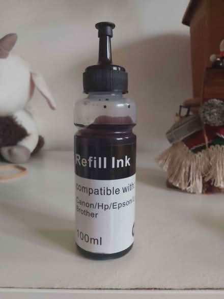 Photo of free Black ink refill bottle. (Morden SM4) #1