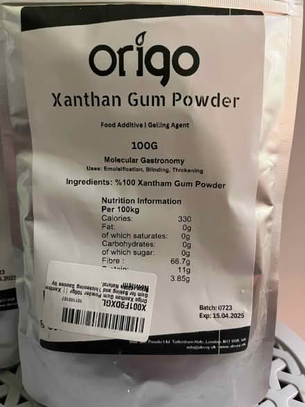 Photo of free 2 pkts of xanthan gum powder (OX4 cowley) #2