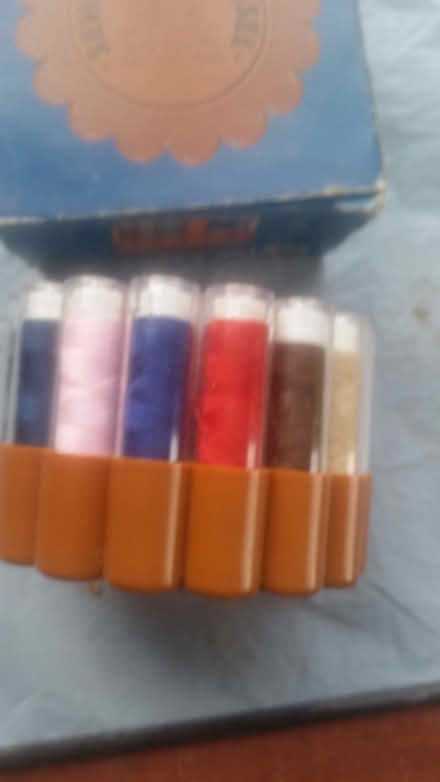 Photo of free sewing kit threads pincushion (Ann Arbor near Hillside Terr.) #2