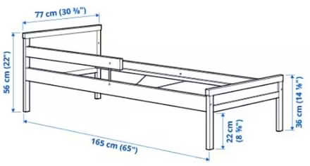 Photo of free Ikea junior size bed (Spring Road, Abingdon, OX14) #2