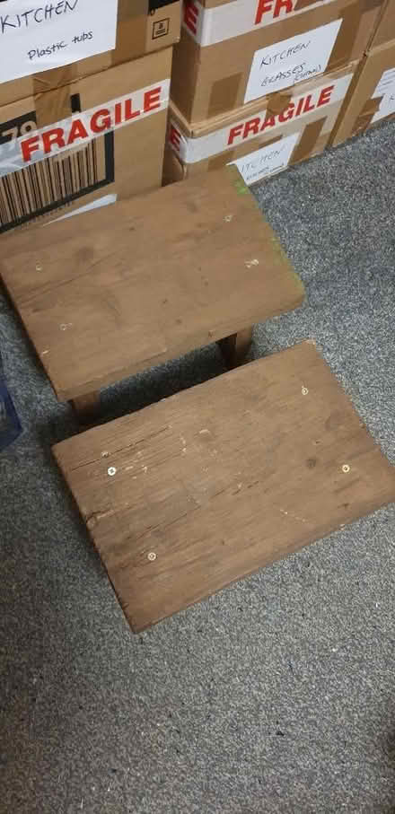Photo of free Handmade upcycled wooden step stools (Chorley Moor PR7) #4