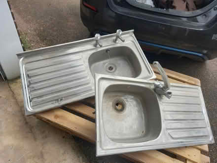 Photo of free Old stainless steel Sinks (Fontwell BN18) #1