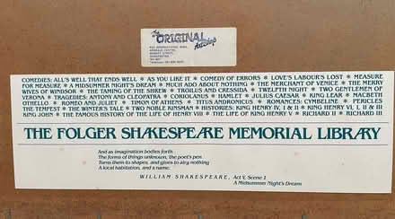 Photo of free Shakespeare Picture (Bollington SK10) #2
