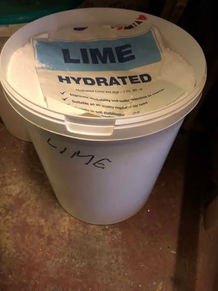 Photo of free Hydrated Lime (Dereham Rd area NR2) #2
