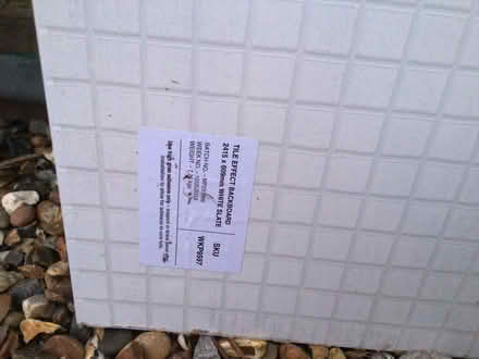 Photo of free Tile effect backboard (Northchurch HP4) #2