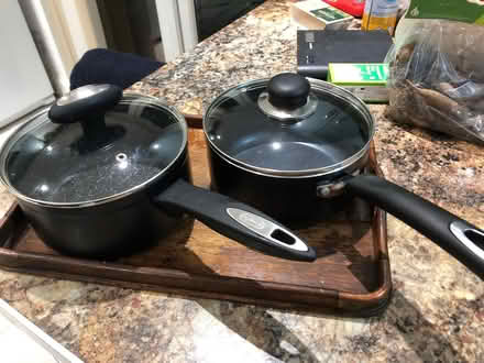 Photo of free 2 x Saucepans (Shephall SG2) #1