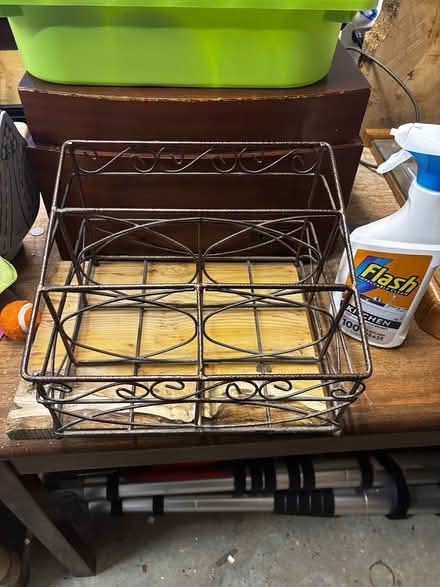 Photo of free Metal magazine rack (St Cross, Winchester) #1