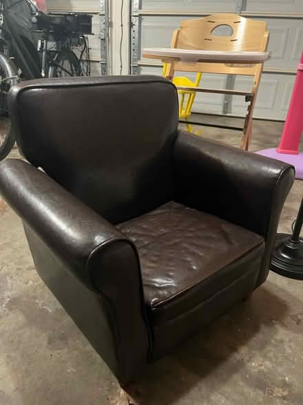 Photo of free Adult & child brown armchairs (Kensington) #4