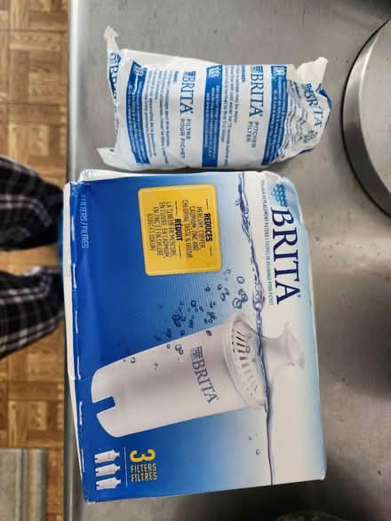 Photo of free 4 Brita water pitcher filters (Bloomfield, NJ) #1