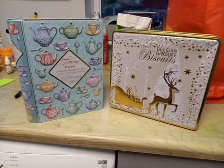 Photo of free Empty Biscuits Tins (Oswestry SY11) #1