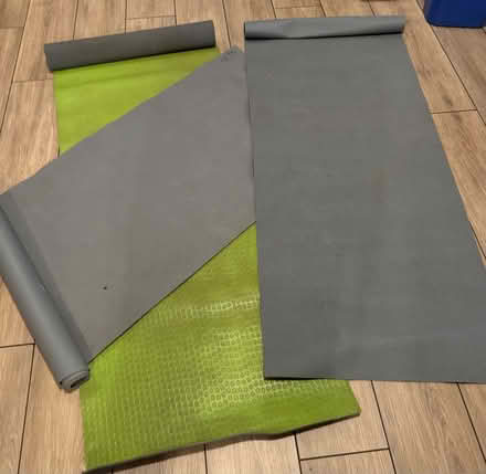 Photo of free 3 yoga mats (San Jose near Union/Curtner) #1